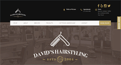 Desktop Screenshot of davidshairstylingny.com